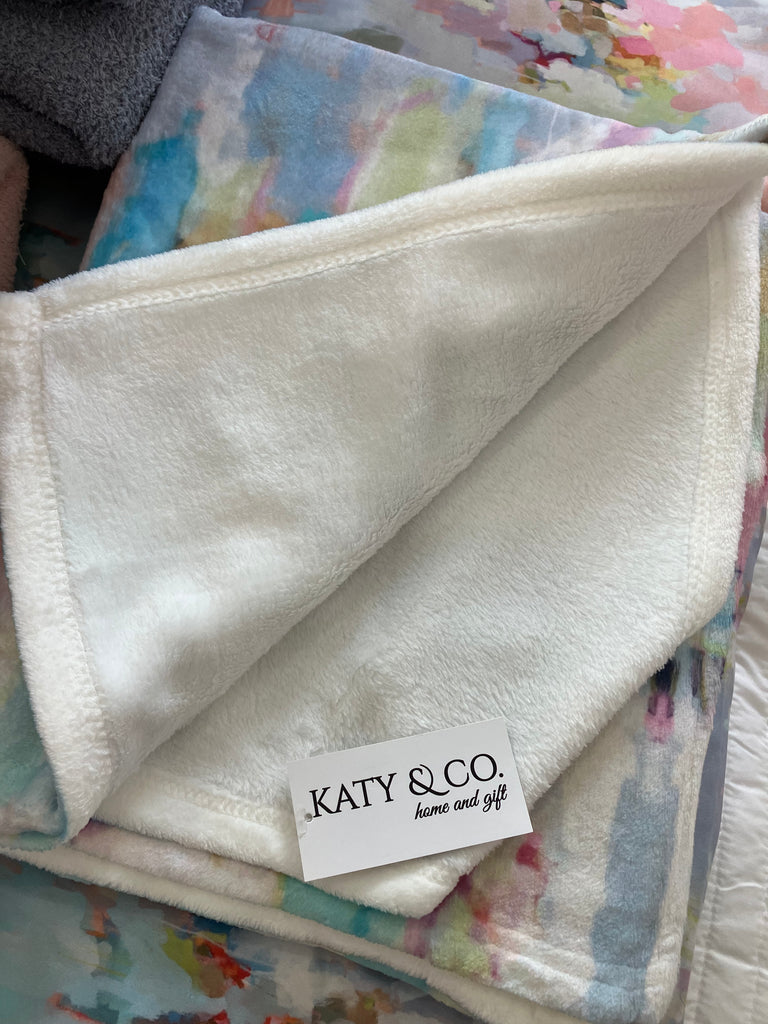 Laura Park Brooks Ave Fleece Blanket