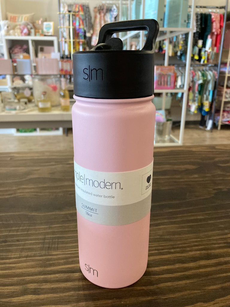 Summit Water Bottle with Straw Lid 18 oz. – Katy & Co.