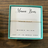 Dot & Dash Morse Code Bracelet