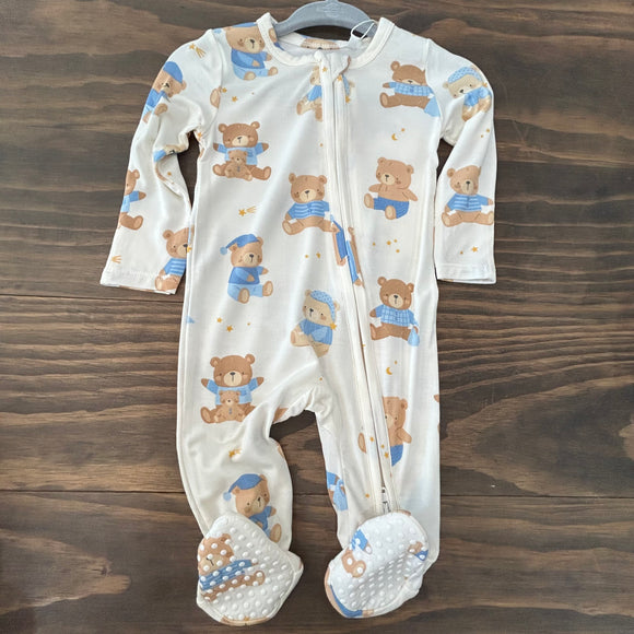 Angel Dear 2-Way Zipper Footie 6-9m