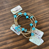 enewton Signature Cross Gold Bracelet