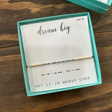 Dot & Dash Beaded 14k Bracelet