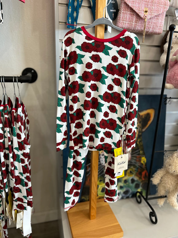Kickee Pants Holiday Poppies Collection