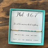 Dot & Dash Beaded 14k Bracelet