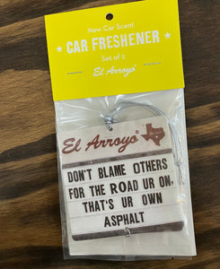 El Arroyo Car Freshener Set