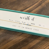 Dot & Dash Morse Code Necklace
