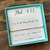 Dot & Dash Beaded 14k Bracelet