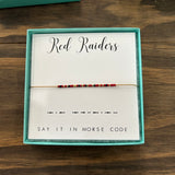 Dot & Dash Morse Code Bracelet