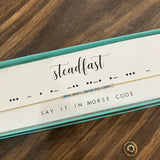 Dot & Dash Morse Code Necklace