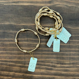 enewton Classic Gold Bead Bracelet
