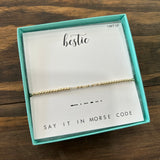 Dot & Dash Beaded 14k Bracelet