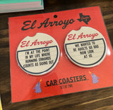 El Arroyo Car Coaster Set