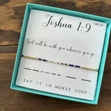 Dot & Dash Beaded 14k Bracelet