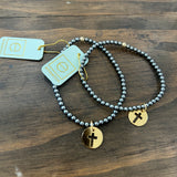 Enewton Dark Grey Pearl Bracelets