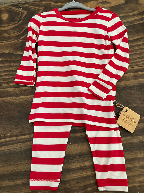 Kickee Pants Candy Cane Stripe Collection