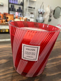 Voluspa Glass 3 Wick Hearth Candle