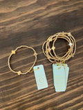 enewton Signature Cross Gold Bracelet