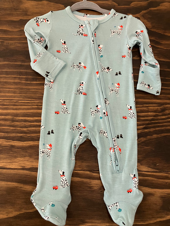 Angel Dear 2-Way Zipper Footie 6-9m