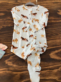 Angel Dear 2-Way Zipper Footie 6-9m