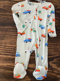 Angel Dear 2-Way Zipper Footie 6-9m