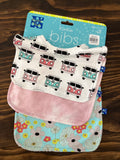 Kickee Pants Print Bib Set