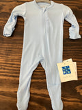 Kickee Pants Solid Footie with Zipper (Newborn)