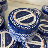 Capri Blue Printed Travel Tin