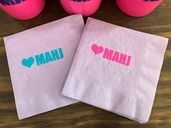 MAHJ LOVE NAPKIN SET