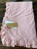 Kickee Pants Solid Ruffle Toddler Blanket