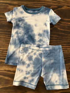 Kickee Pants Print Short Sleeve Pajama Set with Shorts - 2t