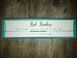 Dot & Dash Morse Code Necklace