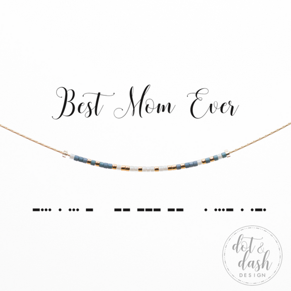 Dot & Dash Morse Code Necklace