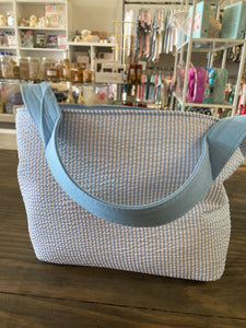 Seersucker Easter Bucket