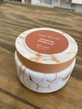 Capri Blue Marble Travel Tin Candle