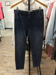 Faded Capri Jeans