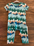 Kickee Pants Print Short Sleeve Pajama Set with Pants - 2t