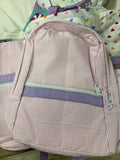 Seersucker Small Backpack
