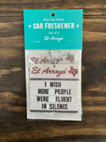 El Arroyo Car Freshener Set