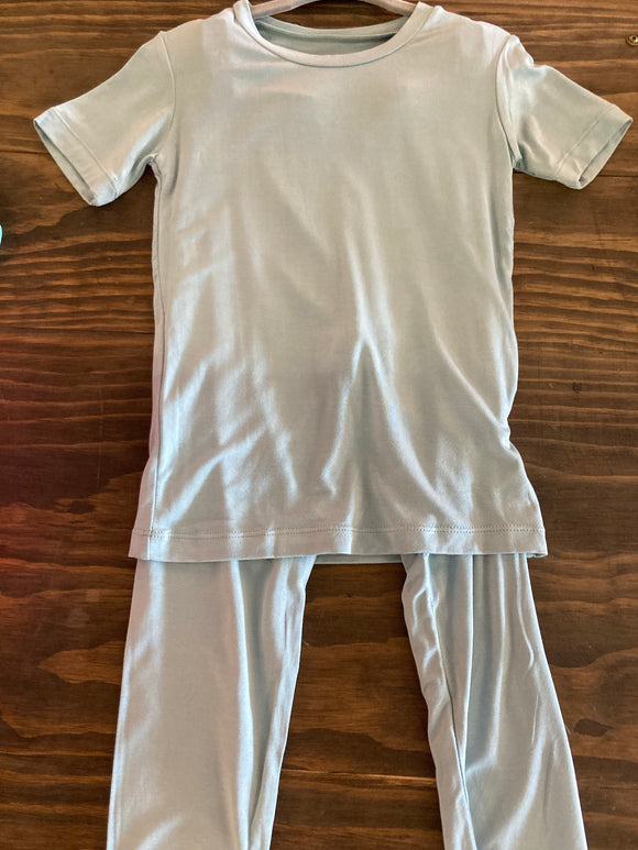 Kickee Pants Short Sleeve Pajama Set with Pants (6t)