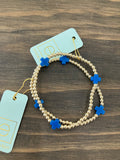 enewton Signature Cross Gold Bracelet