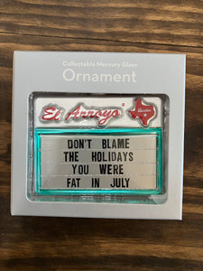 El Arroyo Christmas Ornament