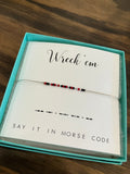Dot & Dash Morse Code Bracelet