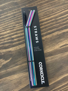 Corkcicle Tumbler Straw Pack - Prism