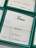Dot & Dash Morse Code Bracelet