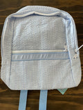 Seersucker Small Backpack