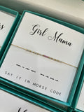 Dot & Dash Morse Code Bracelet