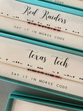 Dot & Dash Morse Code Necklace