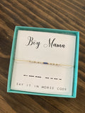 Dot & Dash Morse Code Bracelet