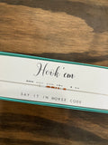 Dot & Dash Morse Code Necklace