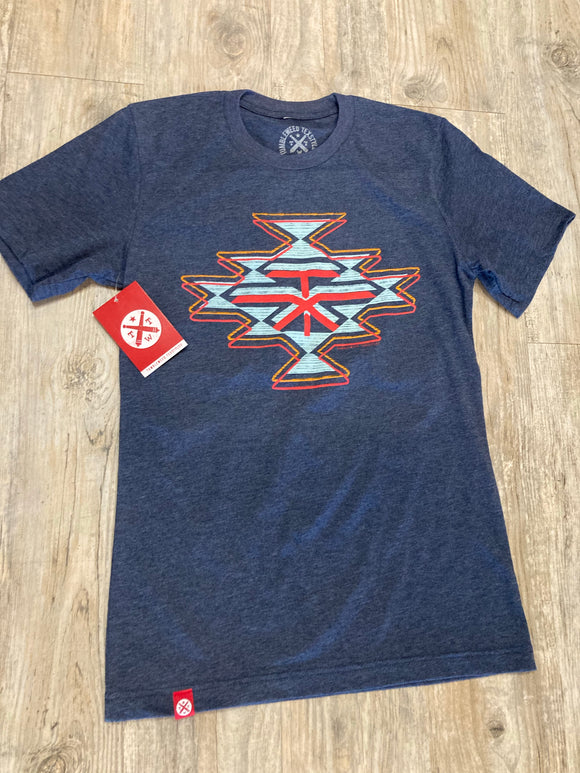 Native TX Diamond T-Shirt (Navy)
